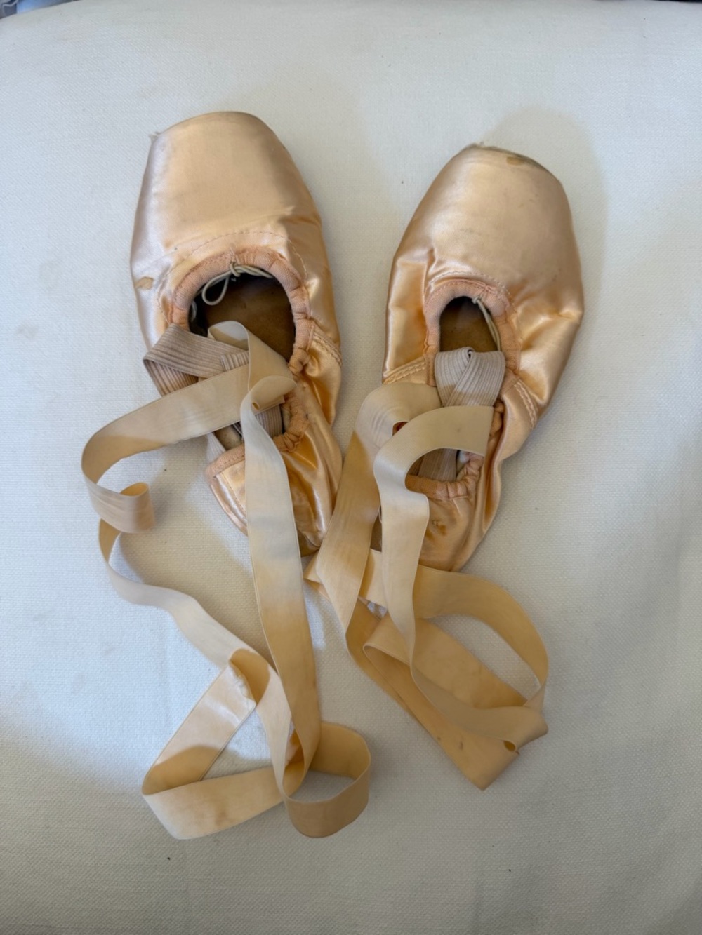Well Worn Ballet Pointe Shoes